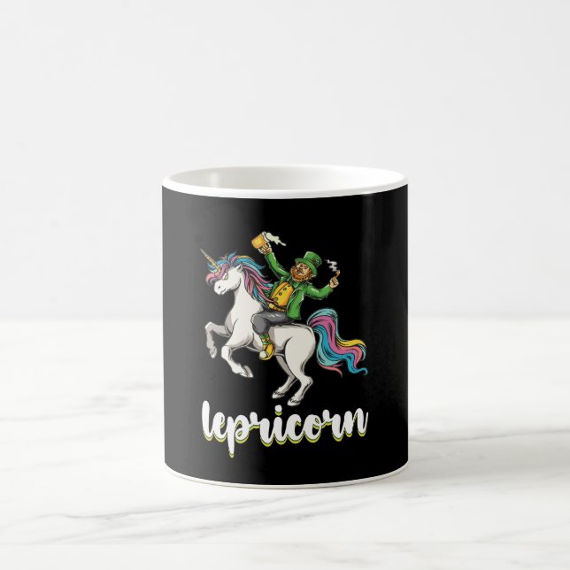 Mug Licorne de Leprechaun Licorne de la Saint-Patrick (Centre)