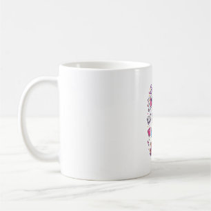 Mug Licorne Désolé je suis Réservé Style Rétro Impress
