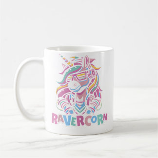 Mug Licorne Electro Clubbing Raver Hardtekk Techno Rav
