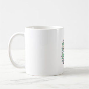 Mug Licorne Llamacorne Fiesta Vecteur Premium POD Artw