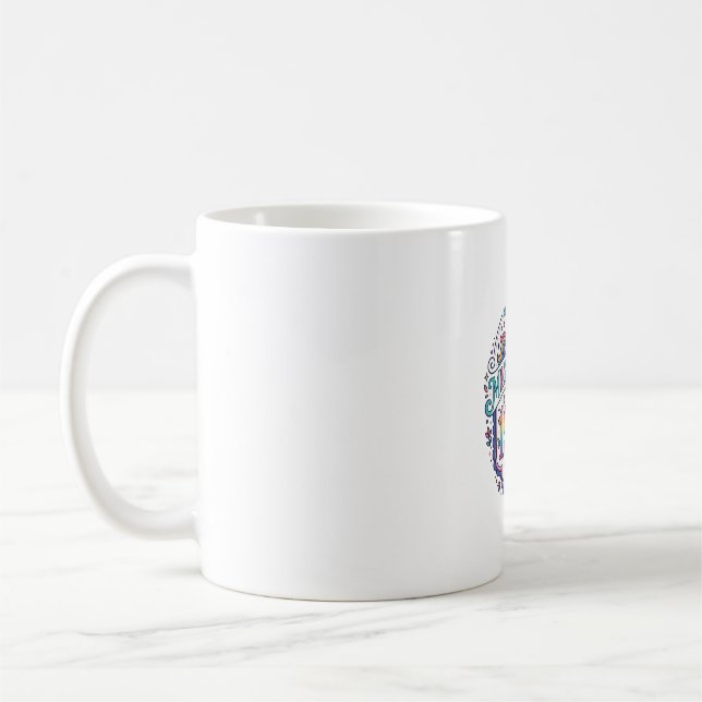 Mug Licorne Magique Depuis Année Tendance Impression à (Gauche)