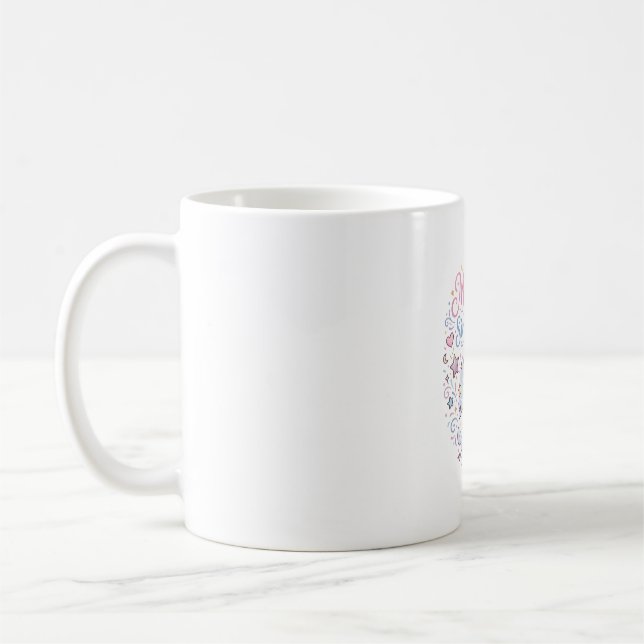 Mug Licorne Magique Depuis La Naissance Impression Prê (Gauche)