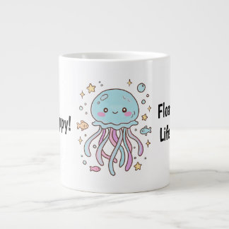 Mug Licorne Méduse Mignonne – Flottez dans la vie