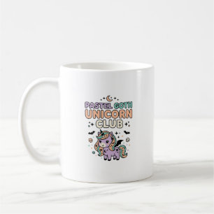 Mug Licorne Pastel Goth Licorne Club Graphique Tendanc