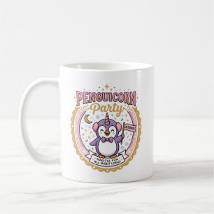 Mug Licorne Penguicorne Fête POD Prêt Design Zazzle_1