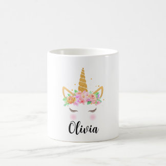 Mug licorne personnalisée, Cadeaux pour enfants
