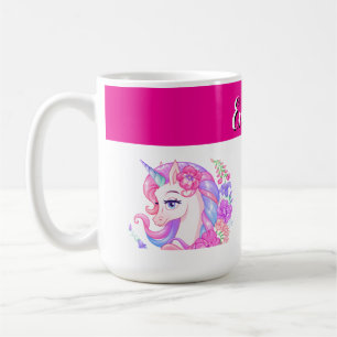 Mug licorne & personnalisez votre nom