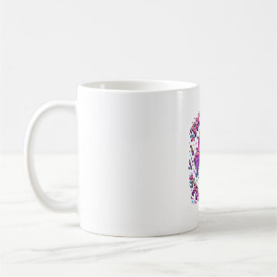 Mug Licorne Trop Glamour pour Galoper Impression sur D