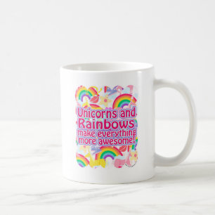 Mug Licornes et arcs-en-ciel