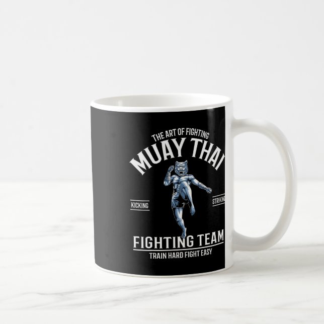 Mug Licornes Muay Thai Mignonnes Boxe Thaïlandaise et  (Droite)