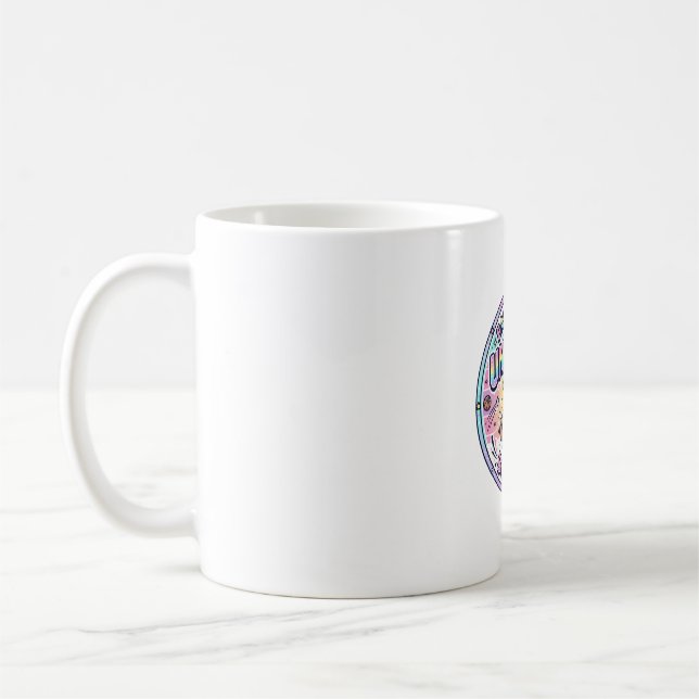 Mug Licou de Basket Licou Rebond Drôle Graphique (Gauche)