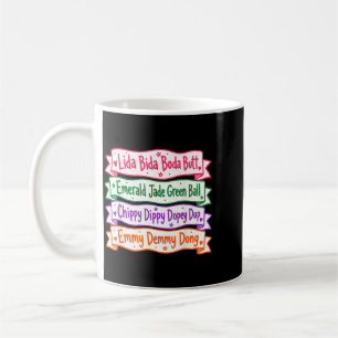 Mug Lida Bida Boda Butt Emvibesld Balle Vert Jade