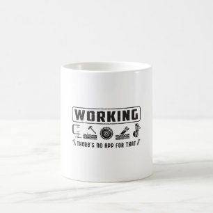 Mug L'idée d'un cadeau amusant pour le menuisier de la