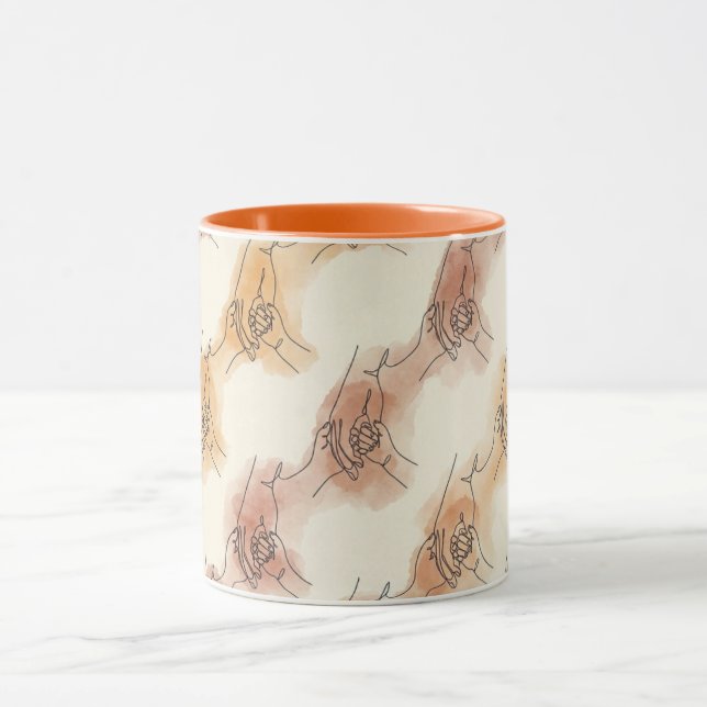 Mug Lien Familial Minimaliste (Centre)