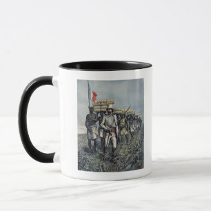 Mug Lieutenant Mizon sur sa mission 1892