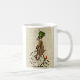 Mug lièvre de mars sur Penny Farthing 3