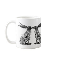 Lièvres se reposants