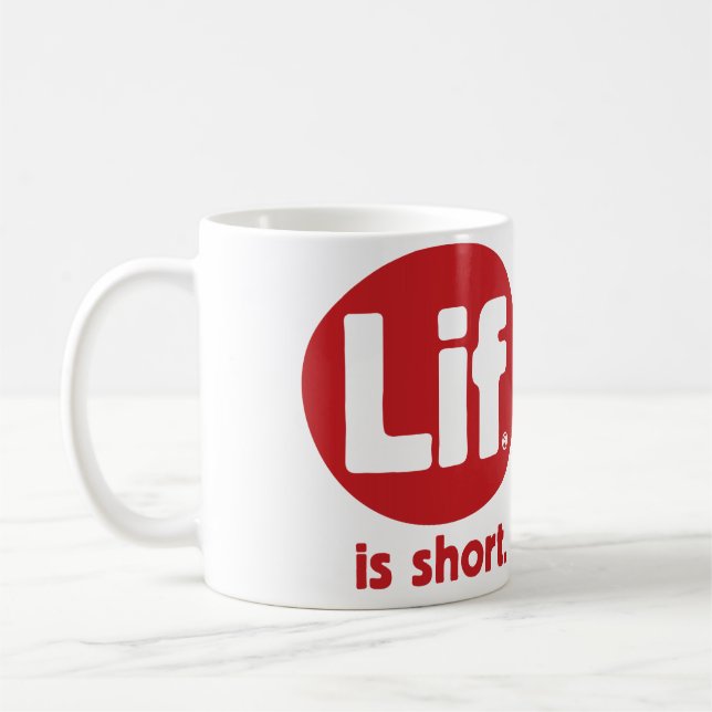 Mug Lif. C'est court. Rustique. (Gauche)