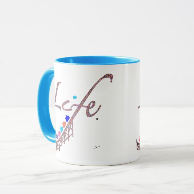 Mug Life is a Roller Coaster (Devant gauche)