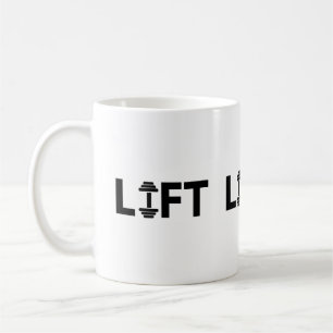 Mug Lift Workout gymlife motivation texte