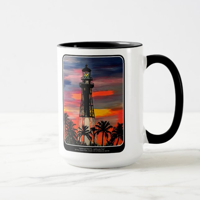 Mug 'Lighthouse Pop' sur un tableau (Droite)
