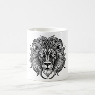 Mug Ligne artistique lion