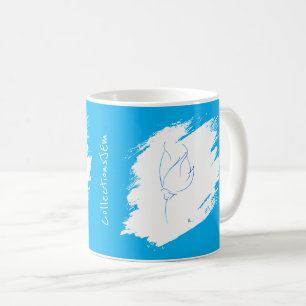Mug Ligne bleu 6