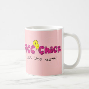 Mug Ligne cadeaux du poussin PICC de PICC d'infirmière