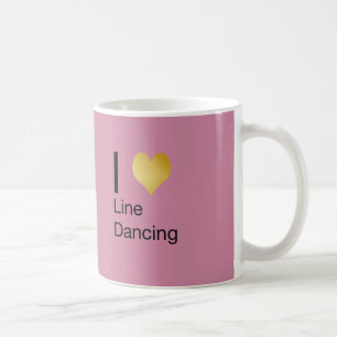Mug Ligne de coeur par espièglerie élégante d'I dan