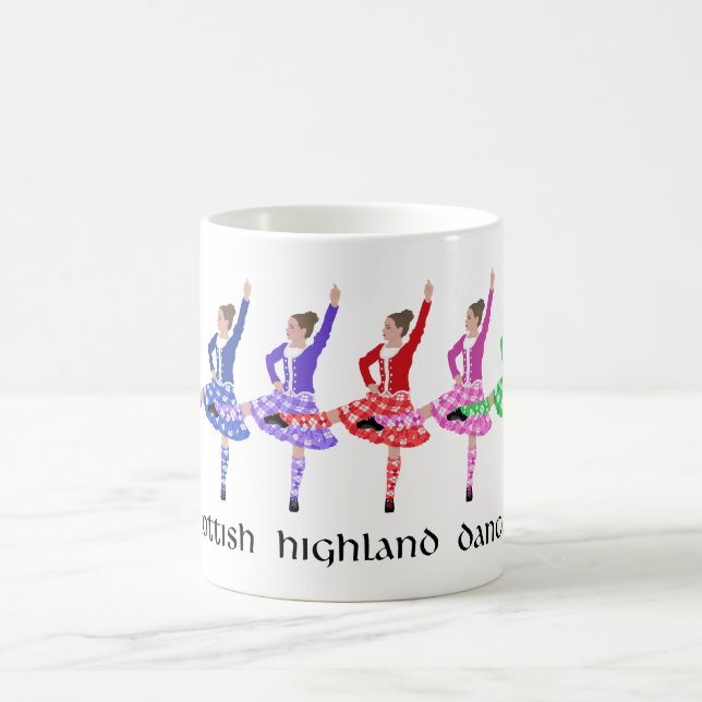 Mug Ligne de danse highland (Centre)