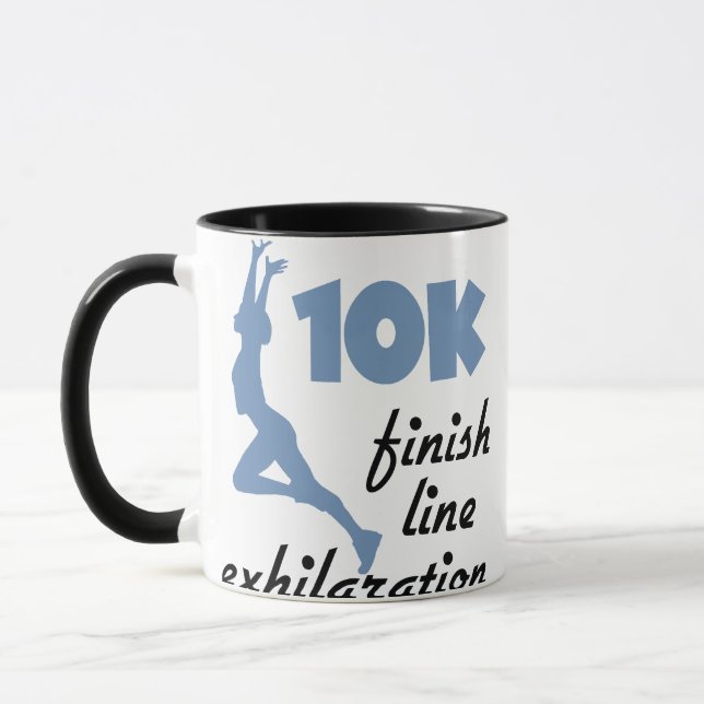 Mug Ligne de finition bleue 10 000 (Gauche)