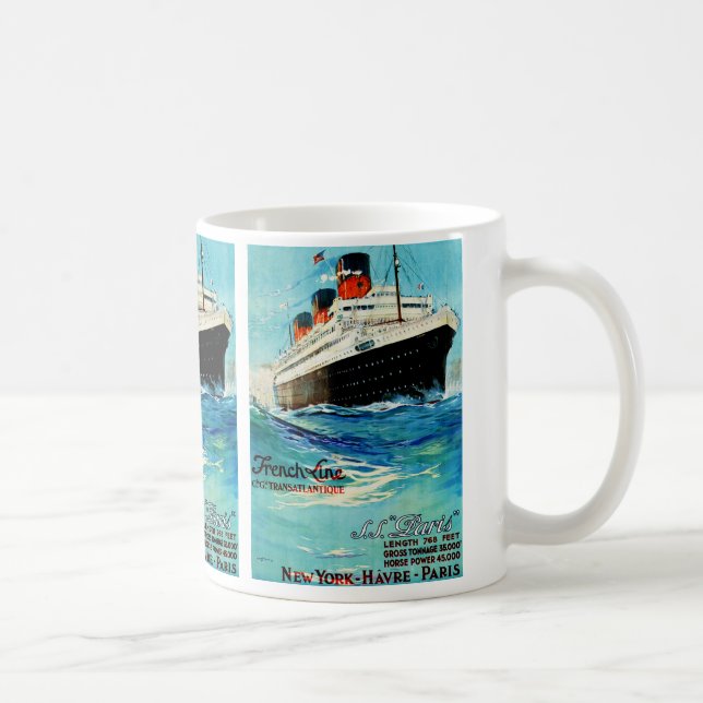 Mug Ligne française ~ ss Paris (Droite)