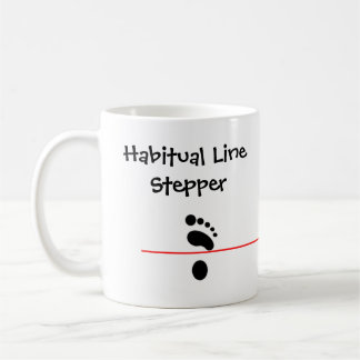 Mug Ligne habituelle de pas