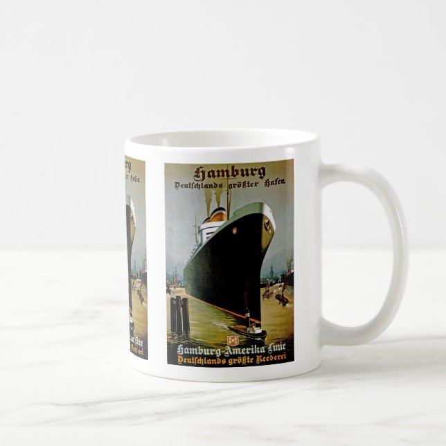 Mug Ligne Hambourg-Amerika (Droite)