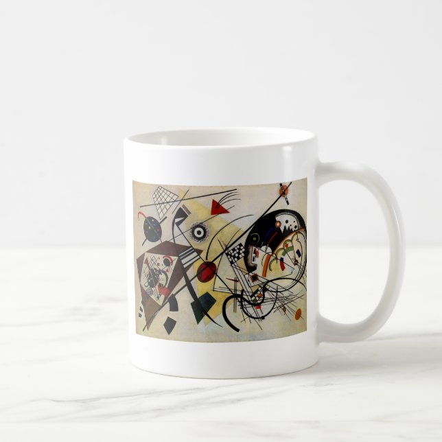 Mug Ligne ininterrompue Kandinsky Transverse (Droite)