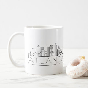 Mug Ligne Skyline Stylisée Atlanta Georgia