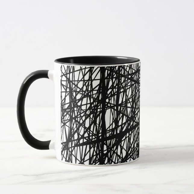 Mug Lignes Abstraites (Gauche)