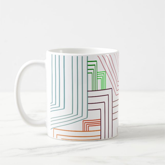 Mug Lignes Art Déco (Gauche)