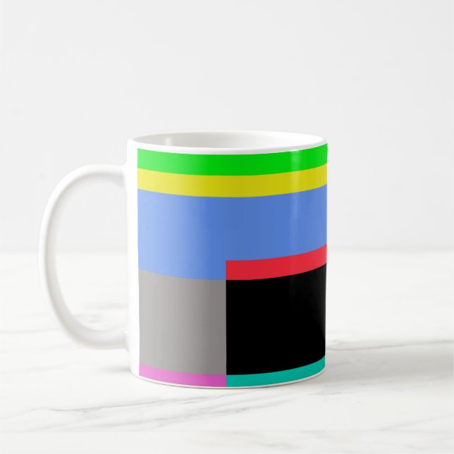 Mug Lignes colorées (Gauche)