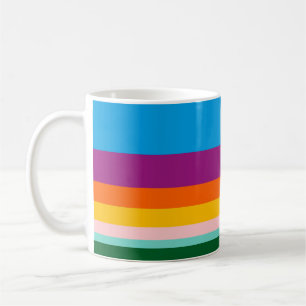 Mug Lignes colorées
