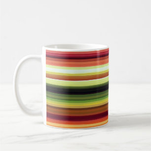 Mug Lignes de couleurs d'automne