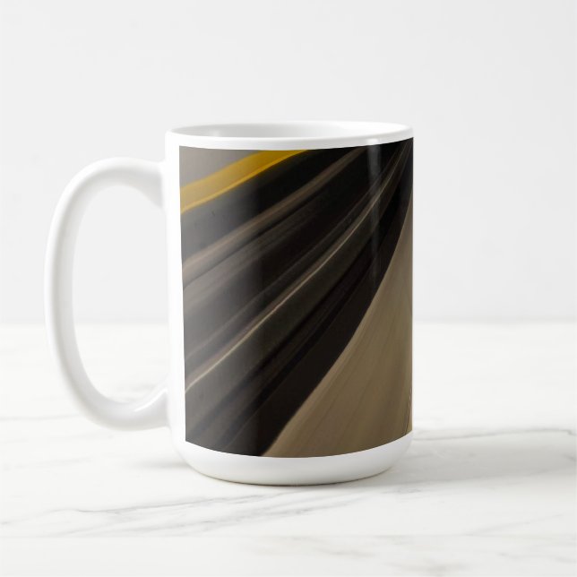 Mug Lignes de mouvement dorées (Gauche)