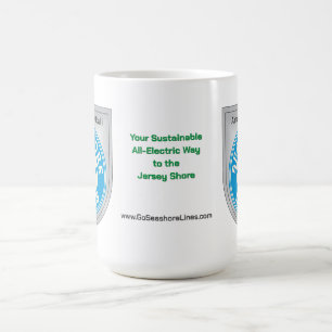 MUG LIGNES DE SEASHORE (BOUGIE D'ACIER) CAFÉ