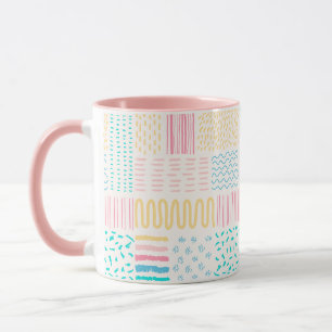 Mug Lignes motifs
