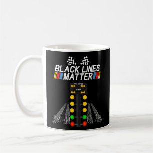 Mug Lignes noires Matière Drag Racing Light Tree Père