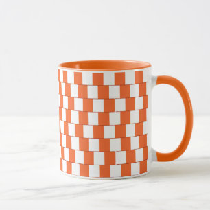 Mug lignes Orange confuses