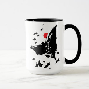 Mug Ligue de Justice   Batman dans le nuage de chauves
