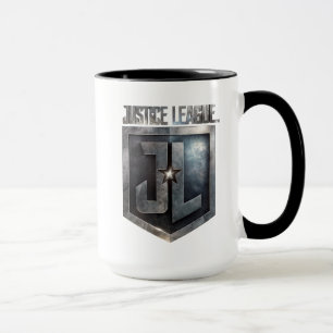 Mug Ligue de Justice Bouclier JL métallique