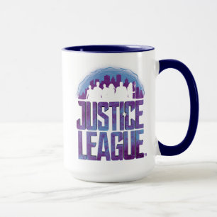 Mug Ligue de Justice   Justice League City Silhouette