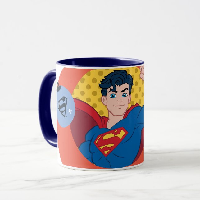 Mug Ligue de Justice Superman Holiday Bauble (Devant gauche)